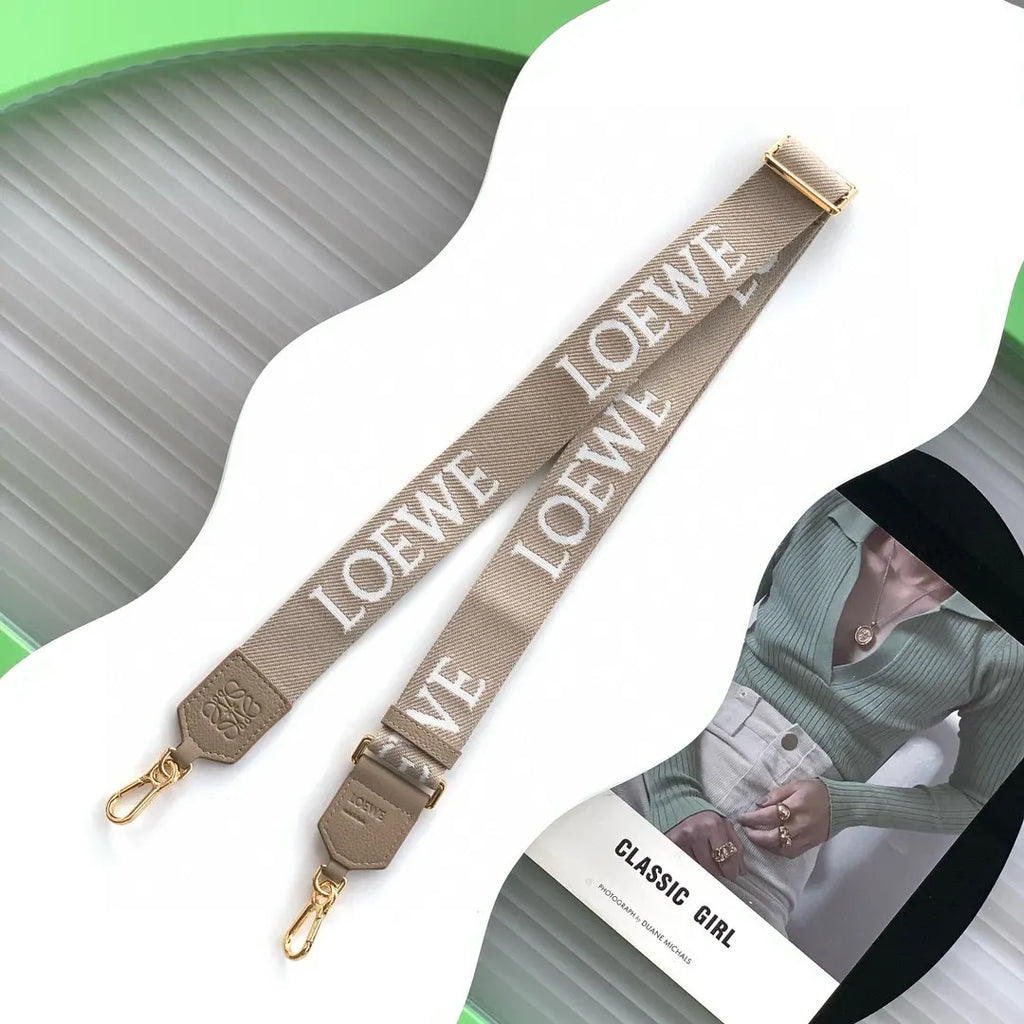 canvas Loewe Beige Logo Strap - Hình 3