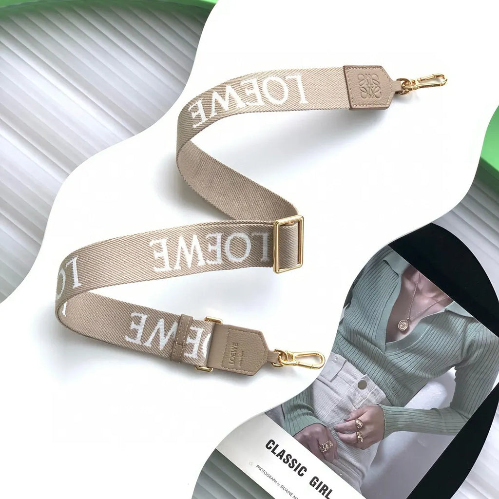 canvas Loewe Beige Logo Strap - Hình 2