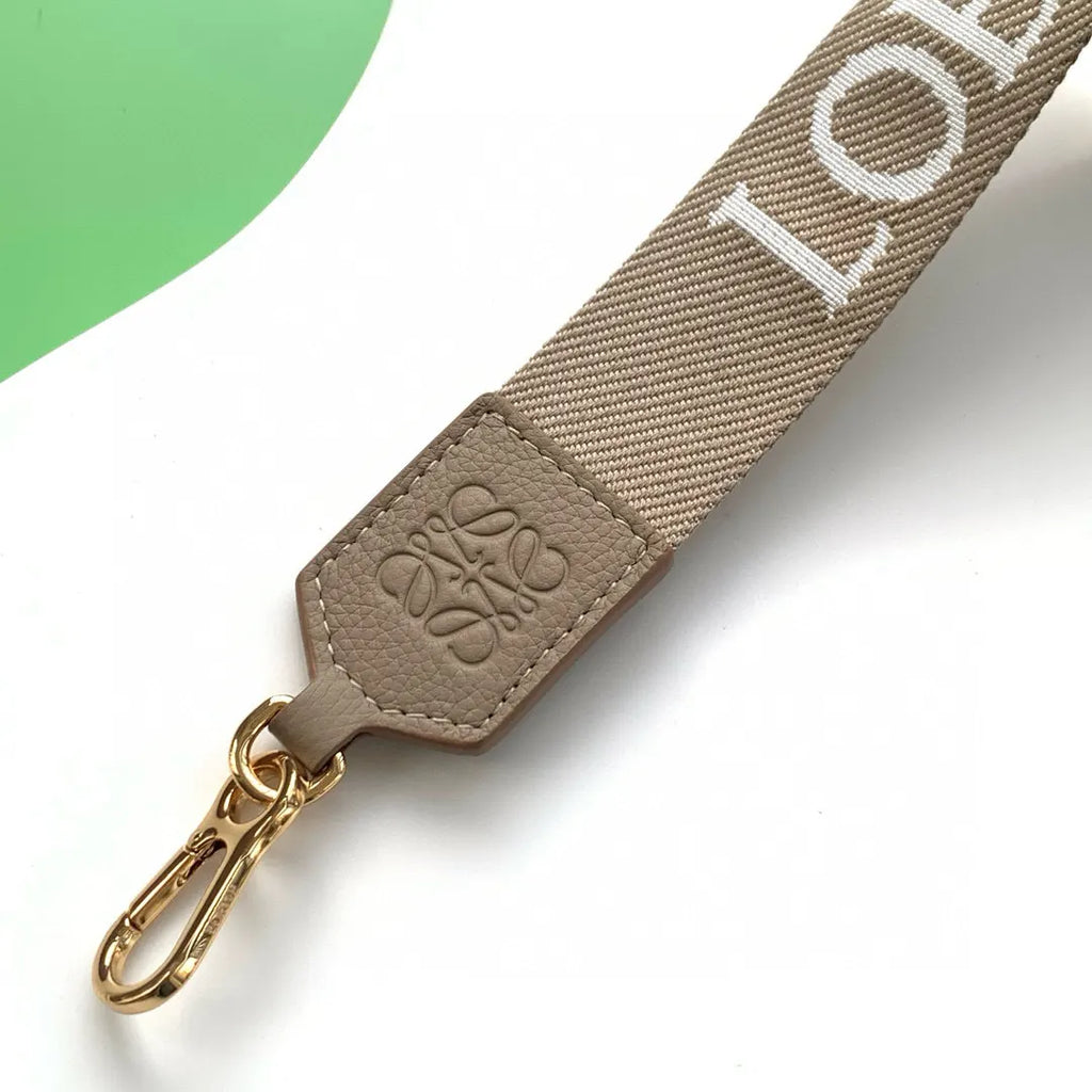 canvas Loewe Beige Logo Strap - Hình 7