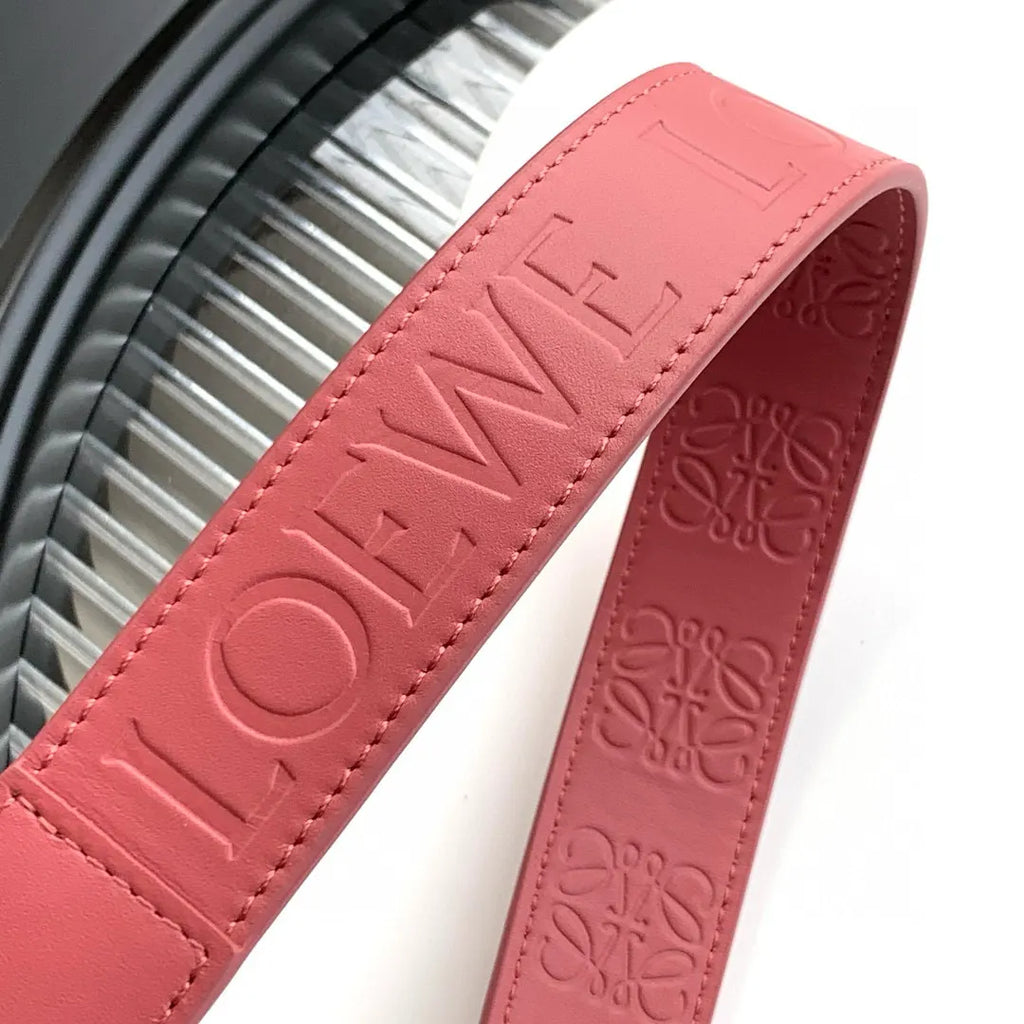 Loewe Pink Leather Shoulder Strap - Hình 4