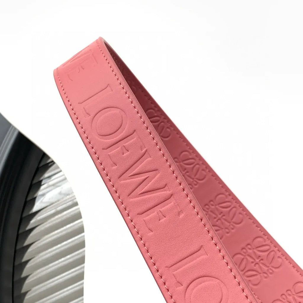 Loewe Pink Leather Shoulder Strap - Hình 8
