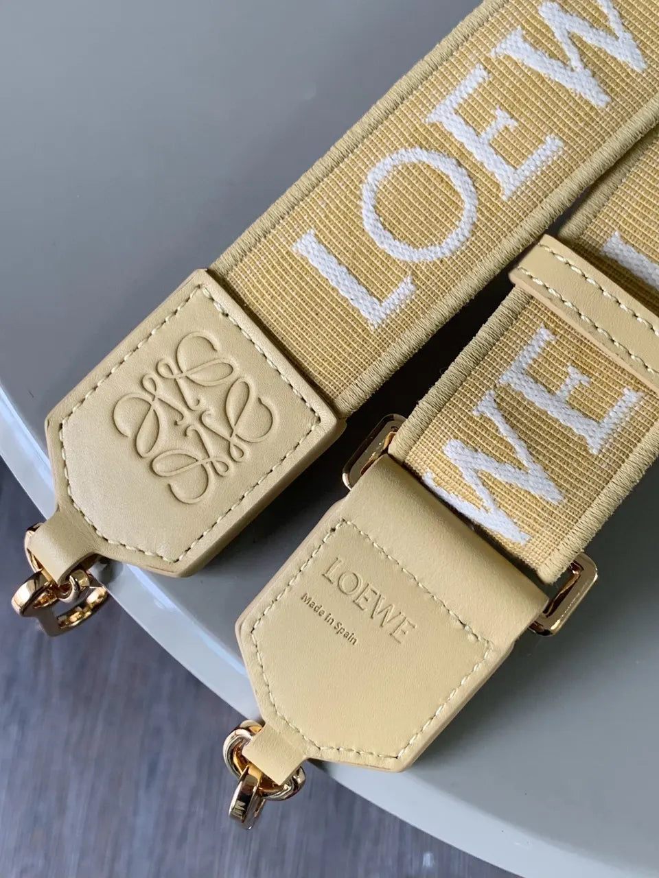 Loewe Yellow Woven Strap - Hình 2