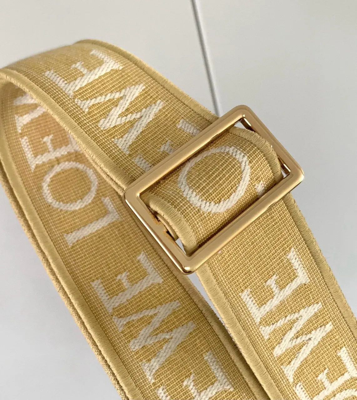 Loewe Yellow Woven Strap - Hình 4