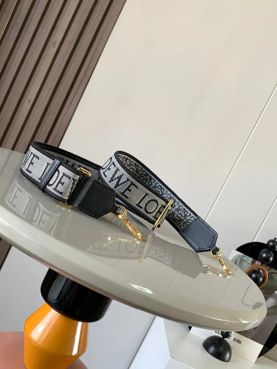 jacquard Loewe Grey Logo Strap