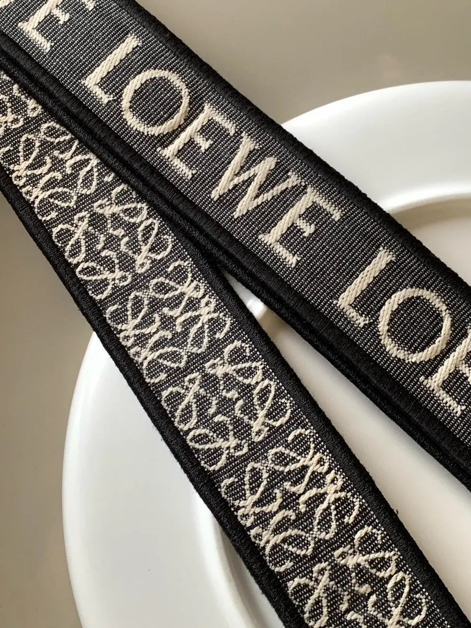 Loewe Jacquard Bag Strap - Hình 7