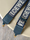 Loewe Blue Logo Bag Strap