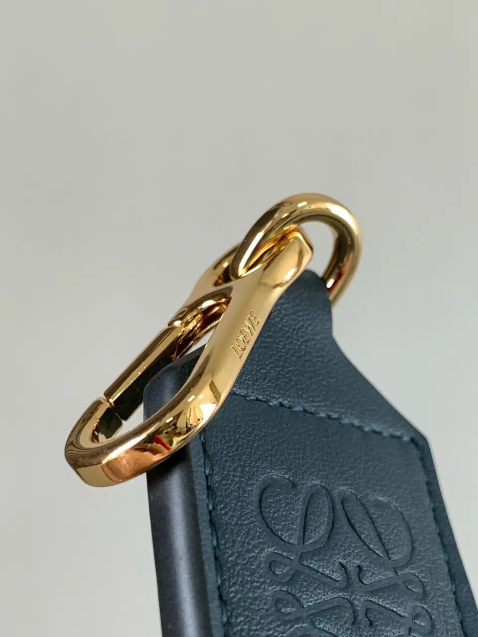 Loewe Blue Logo Bag Strap - Hình 8