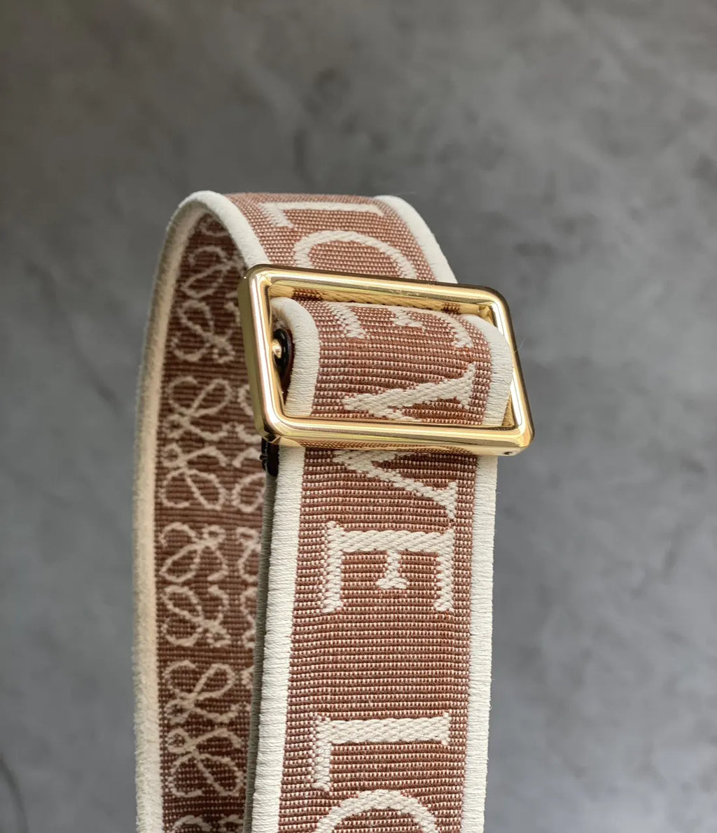 Loewe Brown Logo Strap - Hình 7
