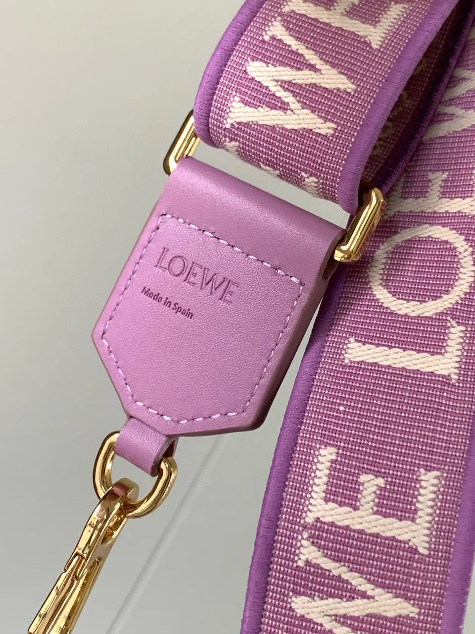 Loewe Lavender Bag Strap - Hình 5