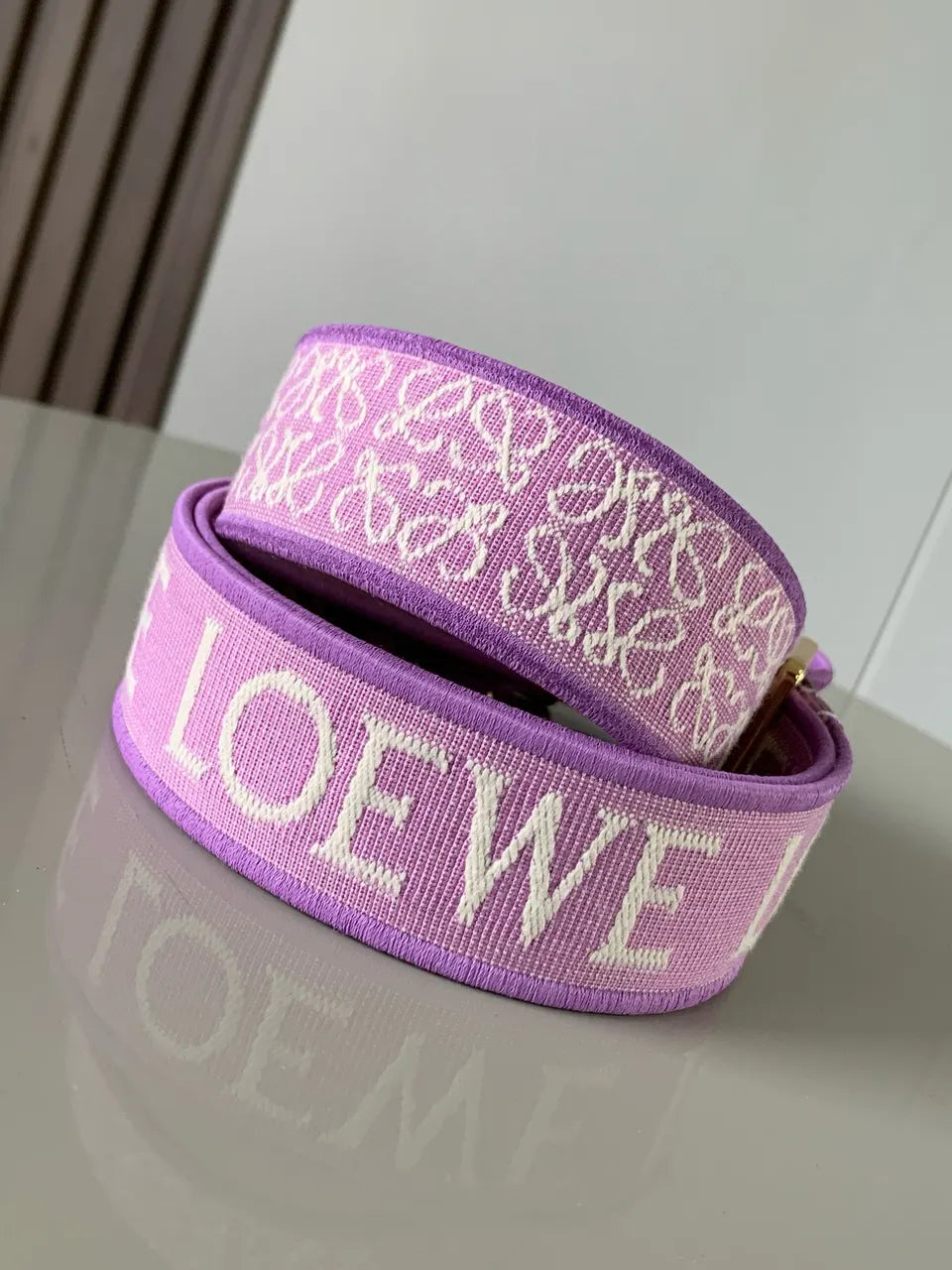 Loewe Lavender Bag Strap - Hình 2