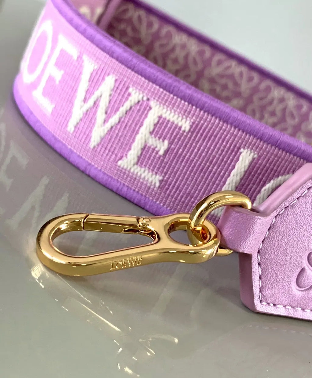 Loewe Lavender Bag Strap - Hình 8