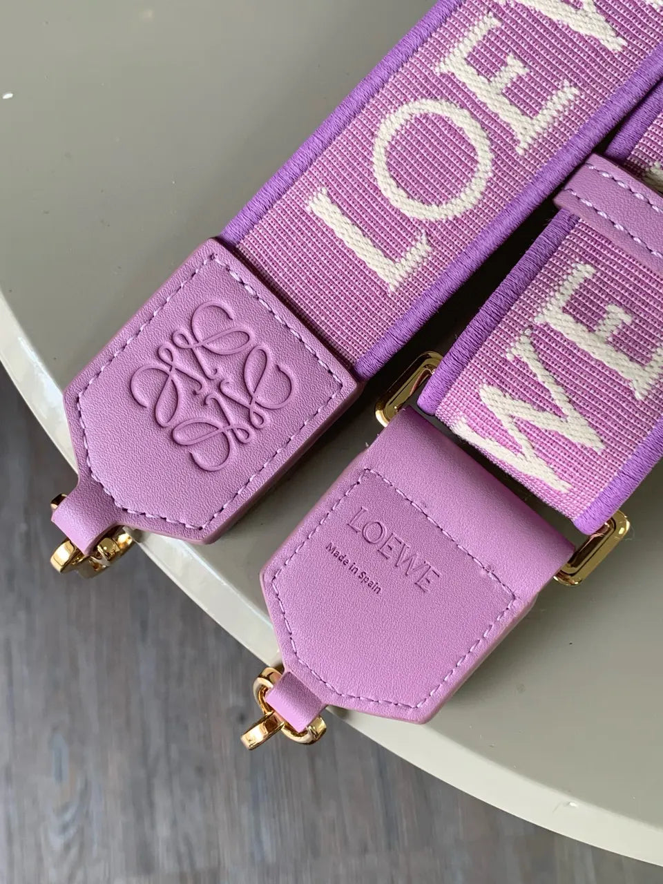 Loewe Lavender Bag Strap