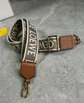 Loewe Brown Logo Strap