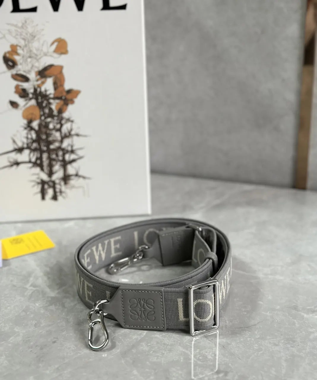 Loewe Grey Logo Strap - Hình 3