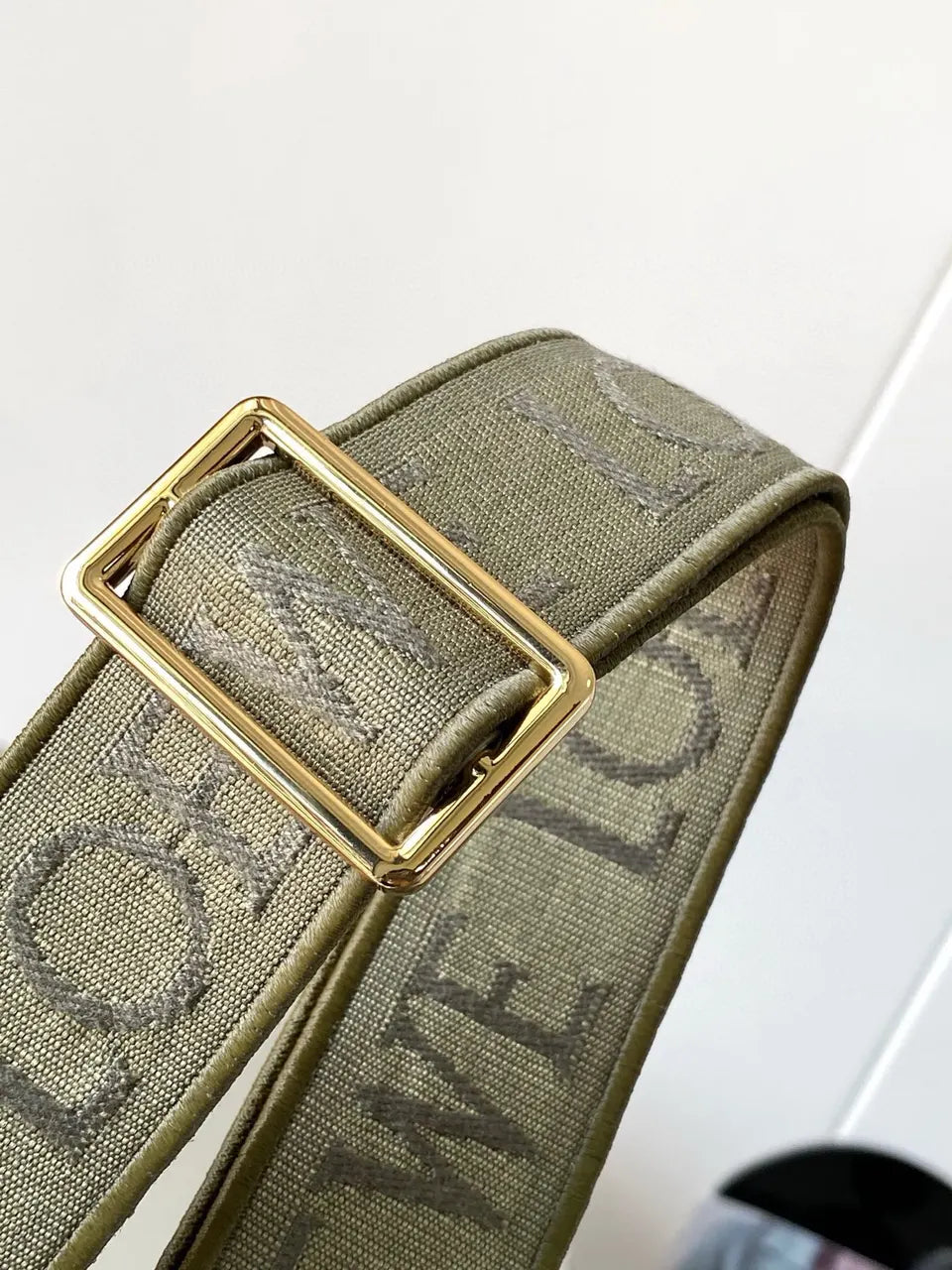 Loewe Olive Green Logo Strap - Hình 4