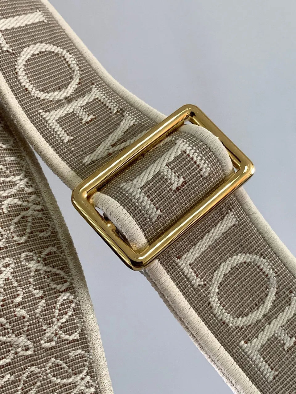 Loewe Beige Woven Strap - Hình 4