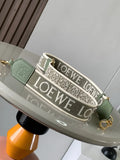 Loewe Green Jacquard Strap