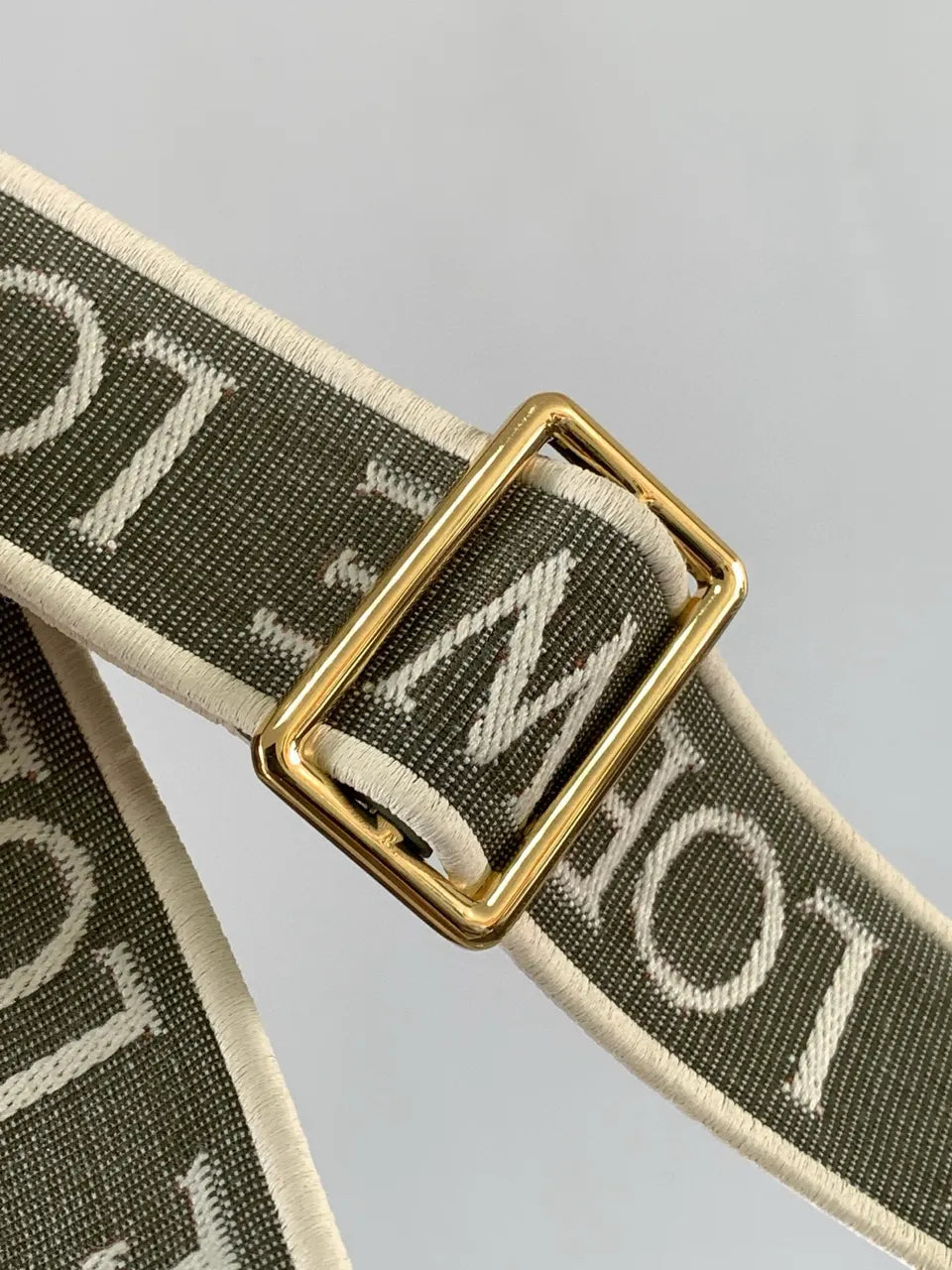 Loewe Green Jacquard Strap - Hình 8