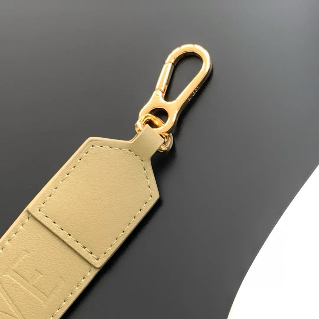 Loewe Beige Leather Bag Strap - Hình 6