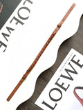 Loewe Braided Tan Leather Bag Strap