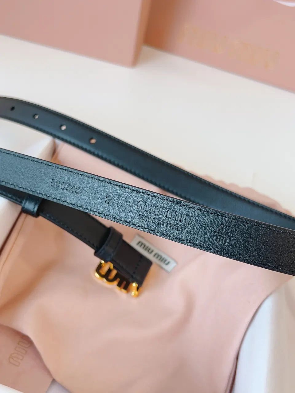 Miu Miu Pink Fabric Bag - Hình 4