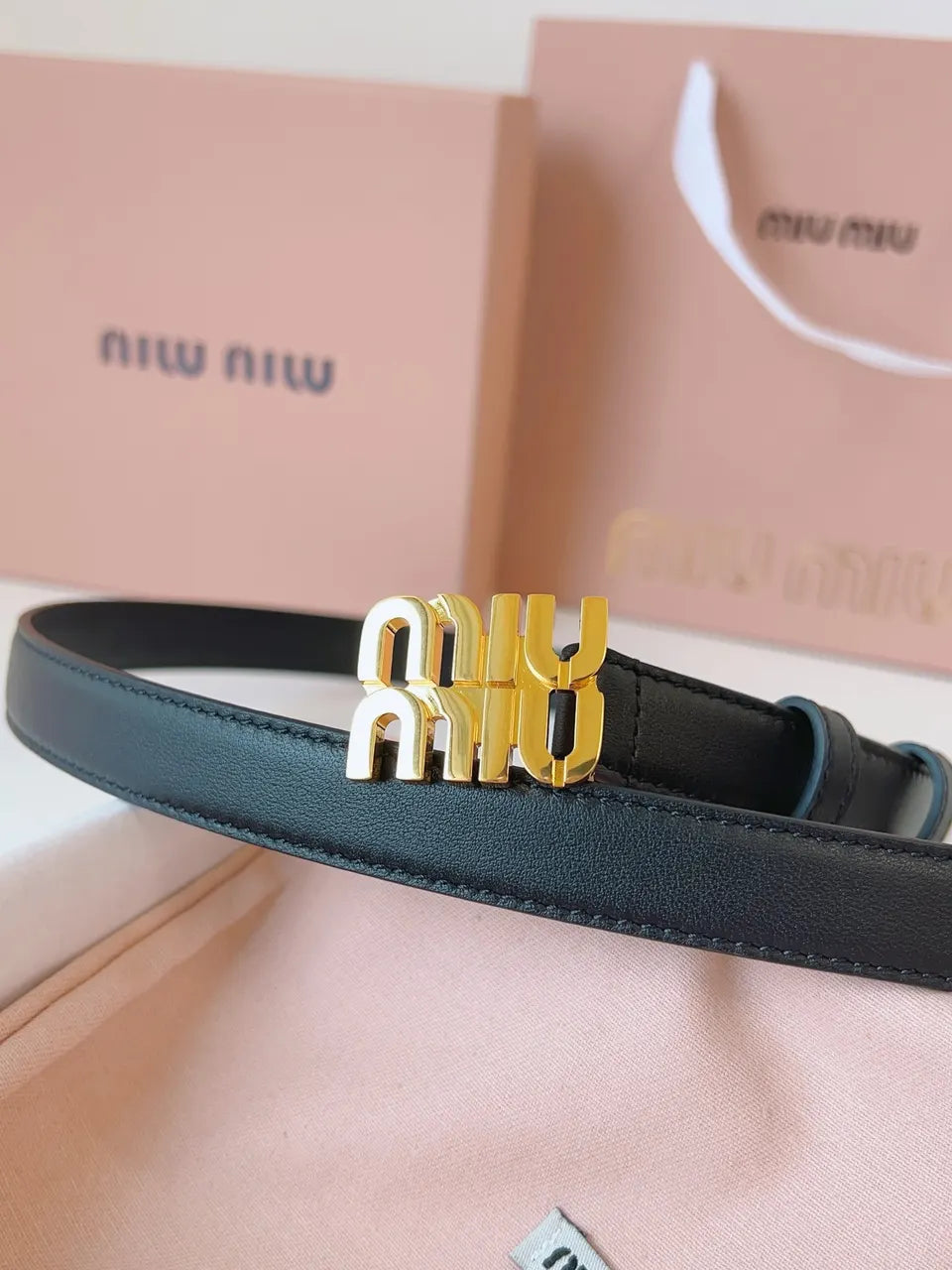 Miu Miu Pink Fabric Bag - Hình 5