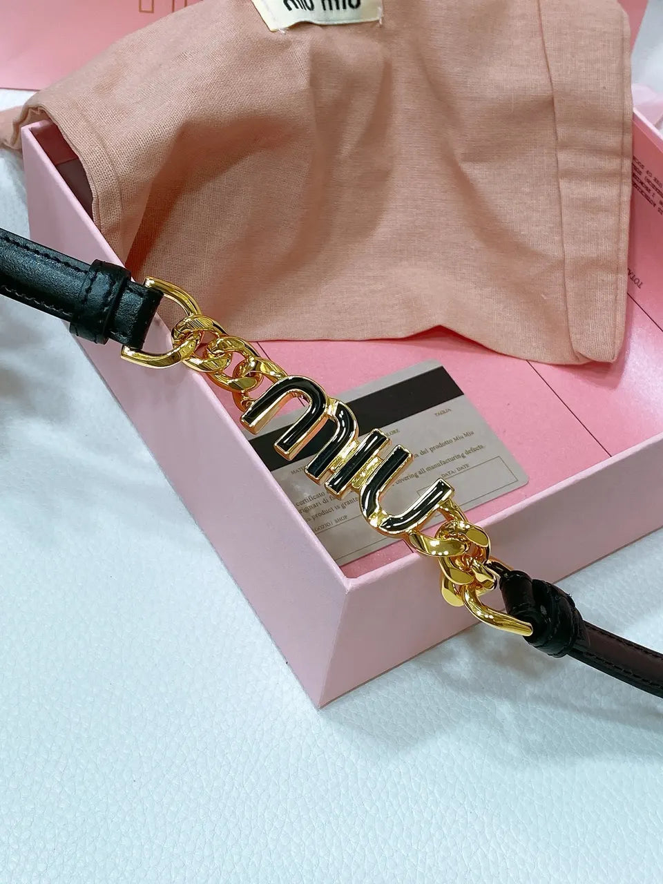 Miu Miu Chain Belt - Hình 3