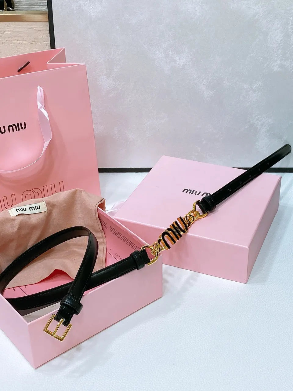 Miu Miu Chain Belt - Hình 2