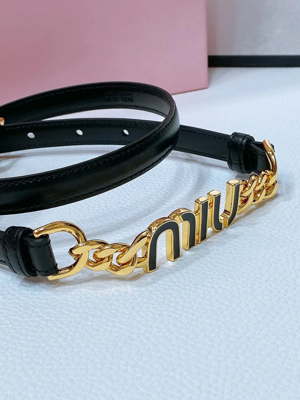 Miu Miu Chain Belt