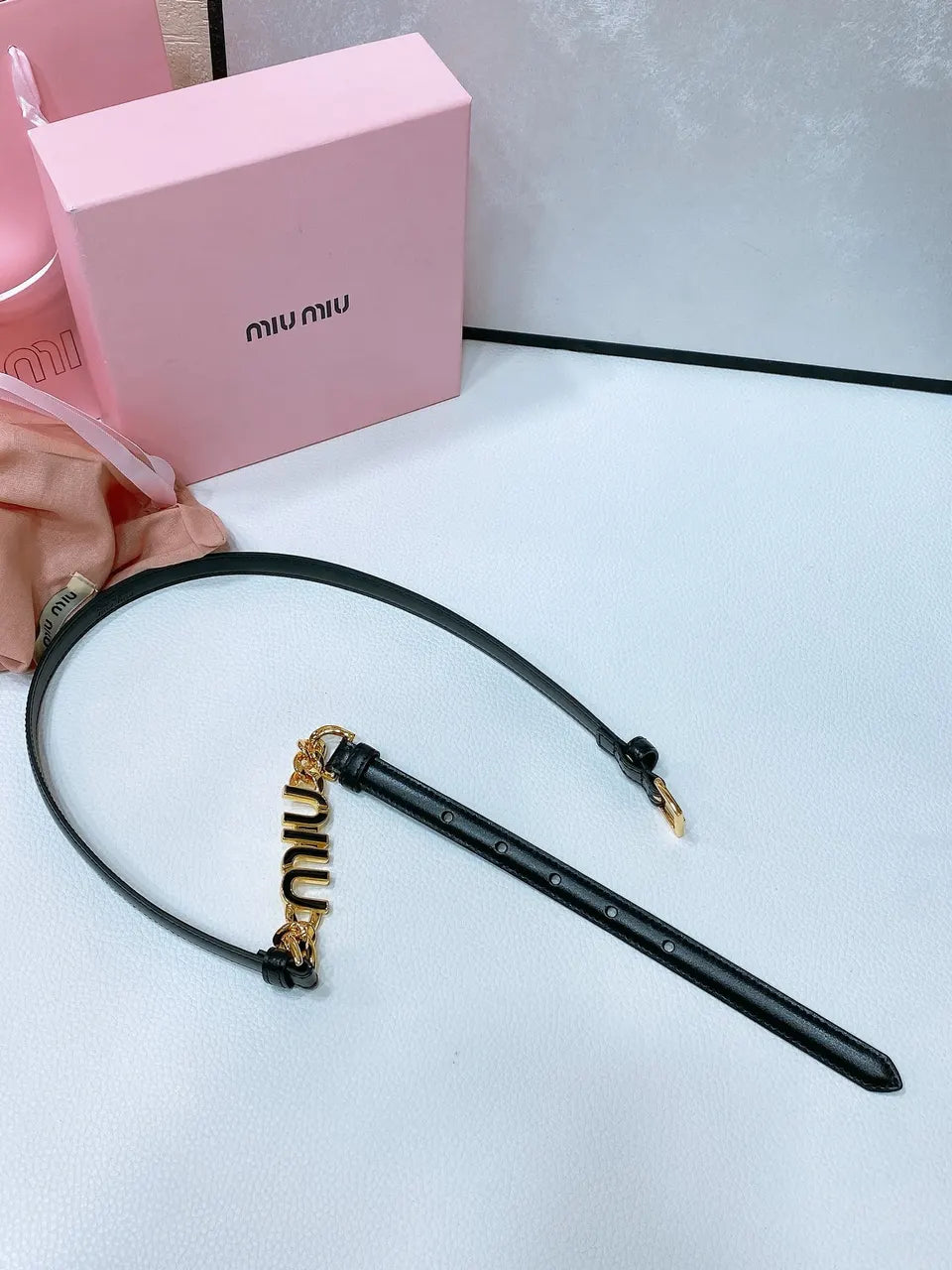 Miu Miu Chain Belt - Hình 4