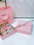 Miu Miu Ice Blue Belt