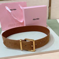 Miu Miu Suede Belt